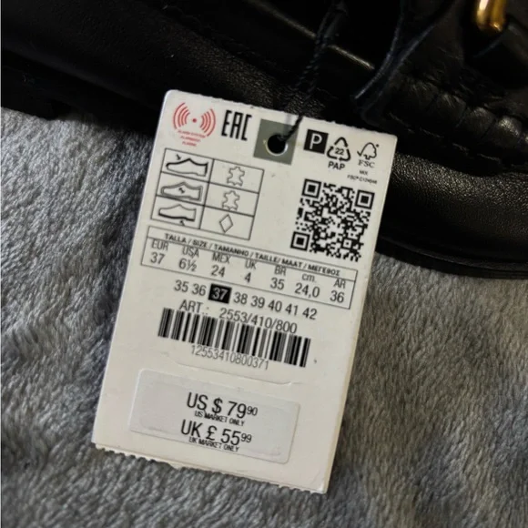 New Zara shoes size 6 1/2 - Picture 5 of 7